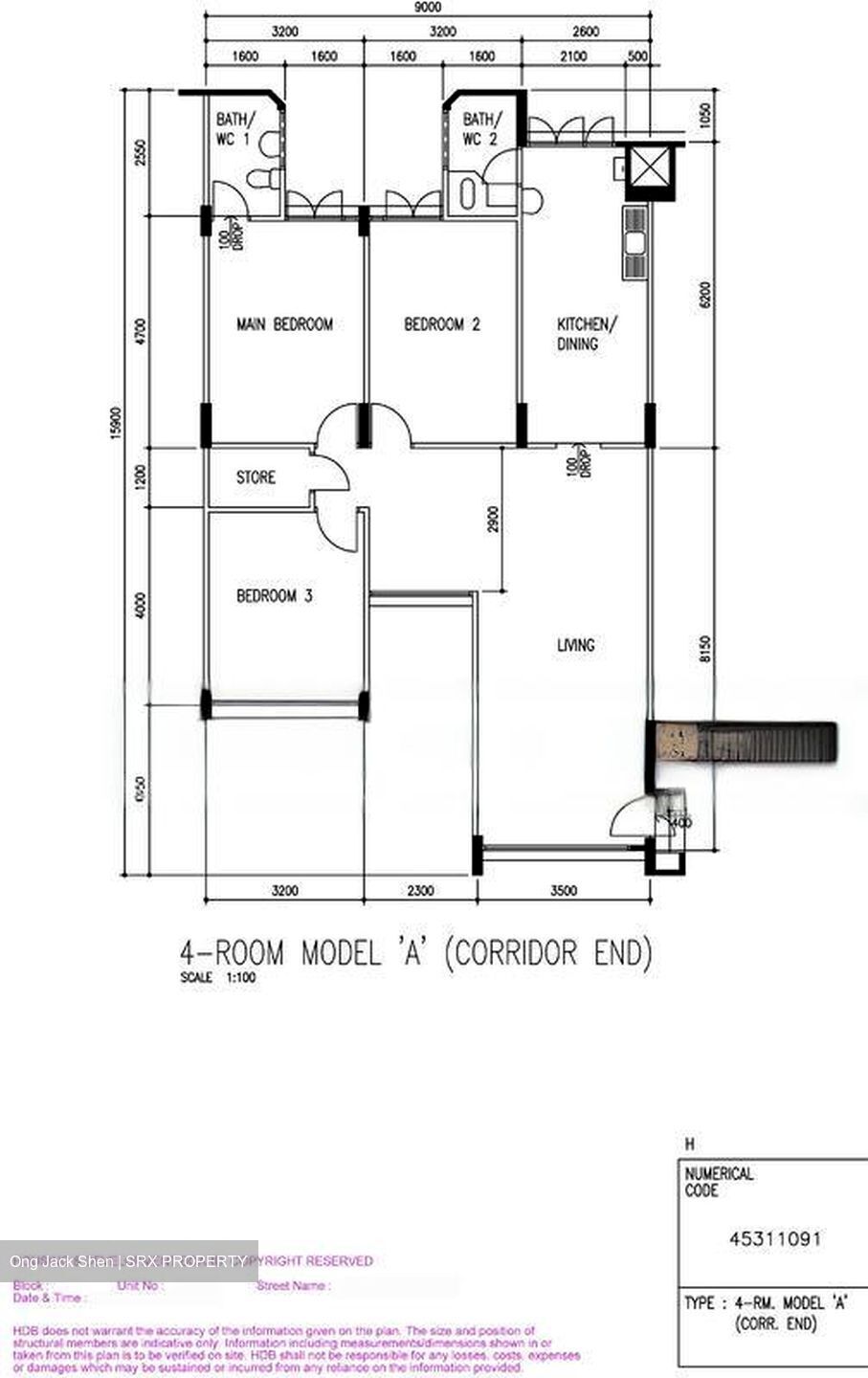 Blk 339 Jurong East Avenue 1 (Jurong East), HDB 4 Rooms #498145561